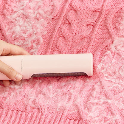 2-in-1 Reusable Pet Hair Remover Brush – Self-Cleaning Lint Roller