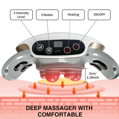 Automatic Abdominal Massager – Deep Tissue Relief for Waist, Back, Neck & Legs