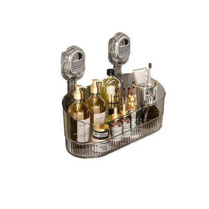 Punch-Free Suction Storage Box – Multi-Purpose Organizer for Bathroom & Kitchen