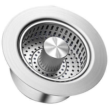 3-in-1 Stainless Steel Kitchen Sink Filter Strainer & Drain Cap