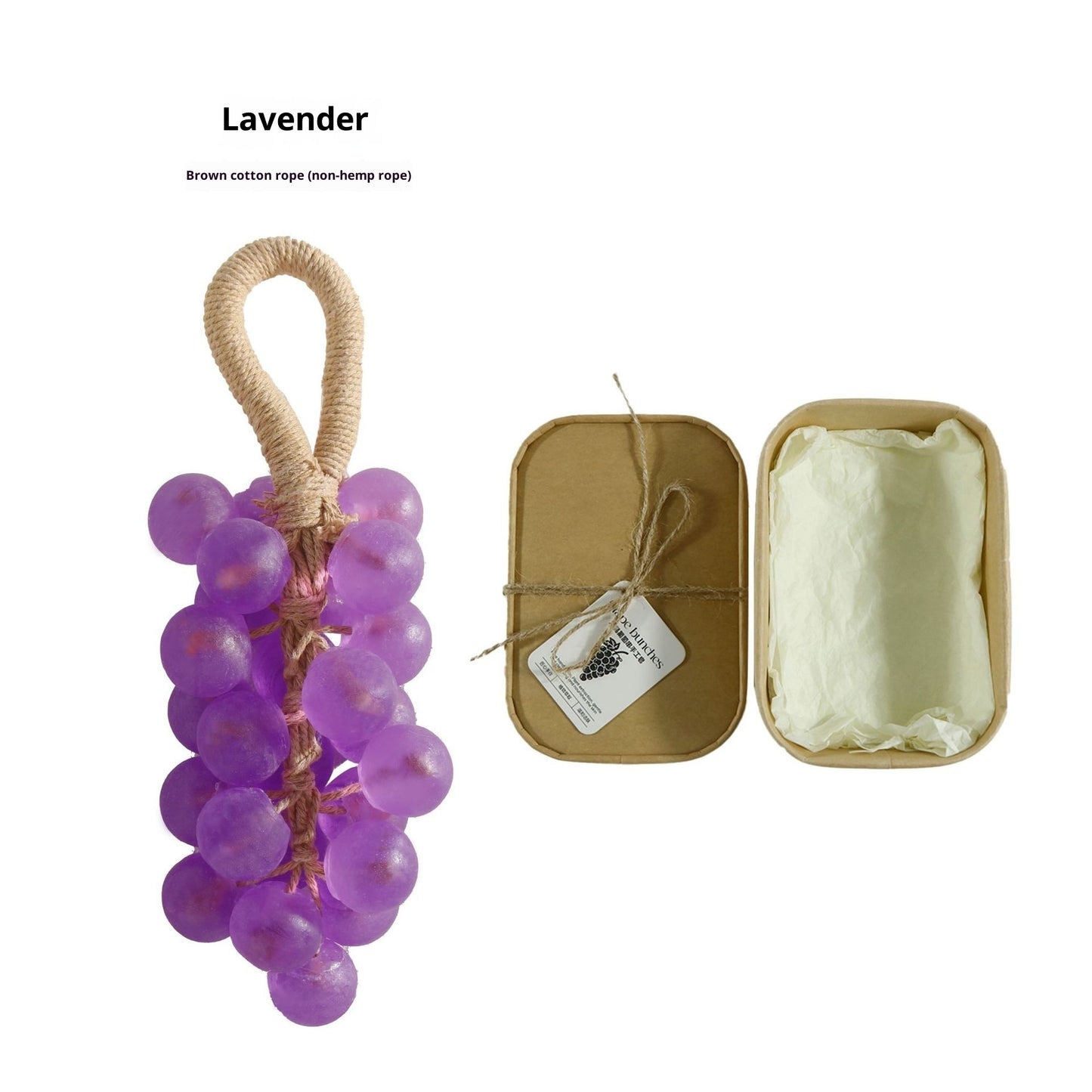 Customized Crystal Grape Soap – Handmade DIY Gem Soap Gift Set