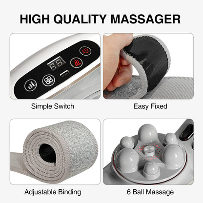 Automatic Abdominal Massager – Deep Tissue Relief for Waist, Back, Neck & Legs