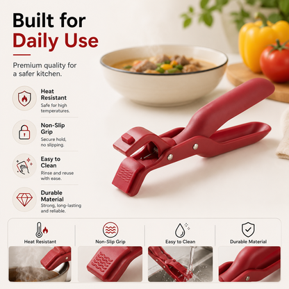 Multi-Purpose Household Silicone Anti-Scalding Kitchen Clip