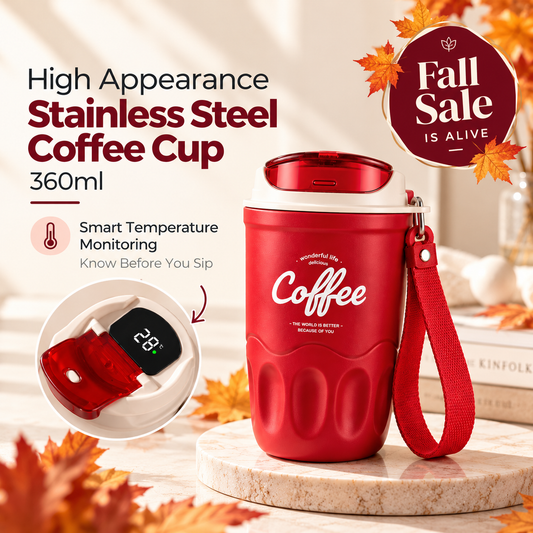 High Appearance Stainless Steel Coffee Cup - 360ml