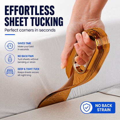 2-in-1 Mattress Lifter & Sheet Tucker
