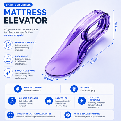 2-in-1 Mattress Lifter & Sheet Tucker