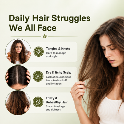 Electric Hair Nourishing Massage Comb with Atomizing Mist