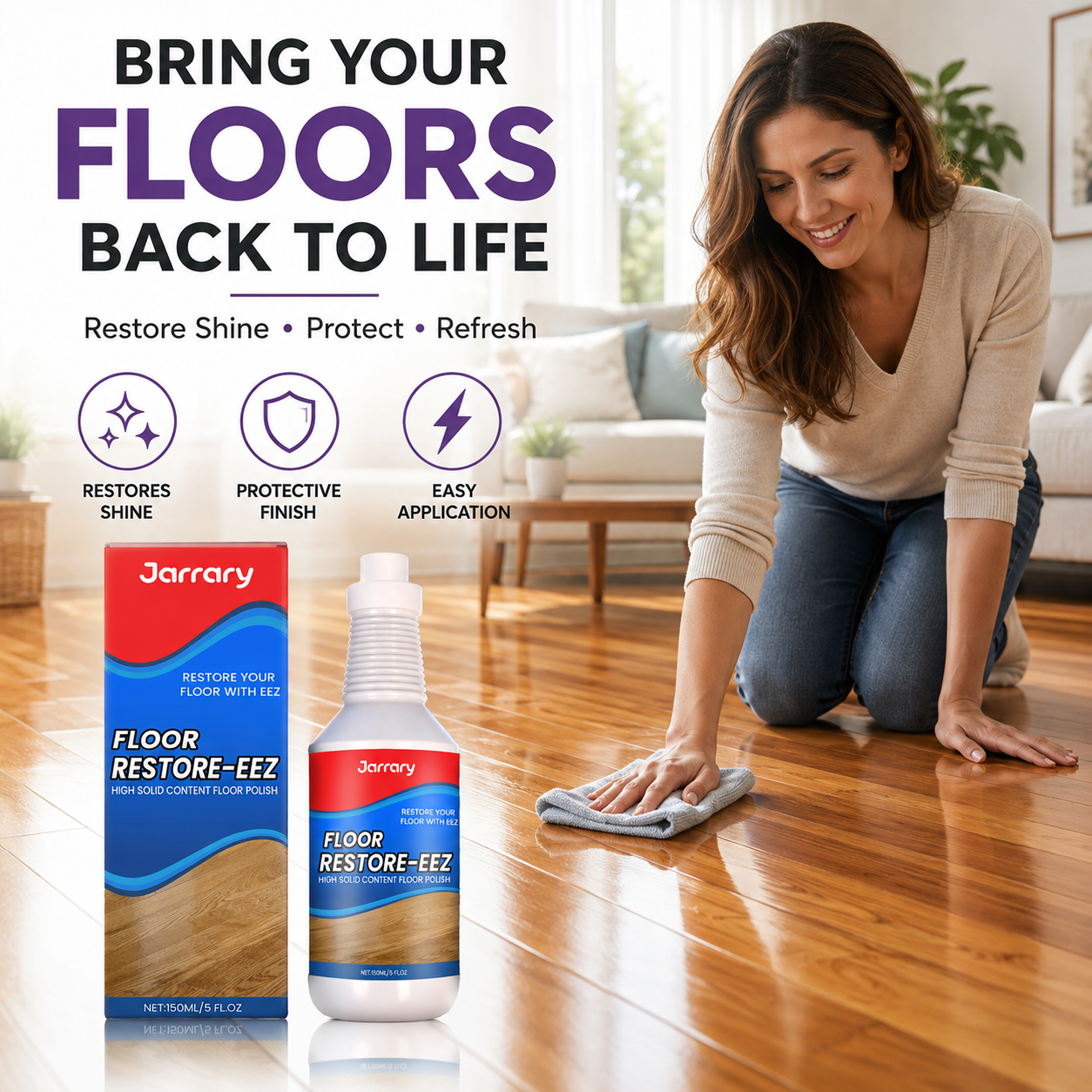 Floor Restoration Polish | Restore Shine & Protect Floors