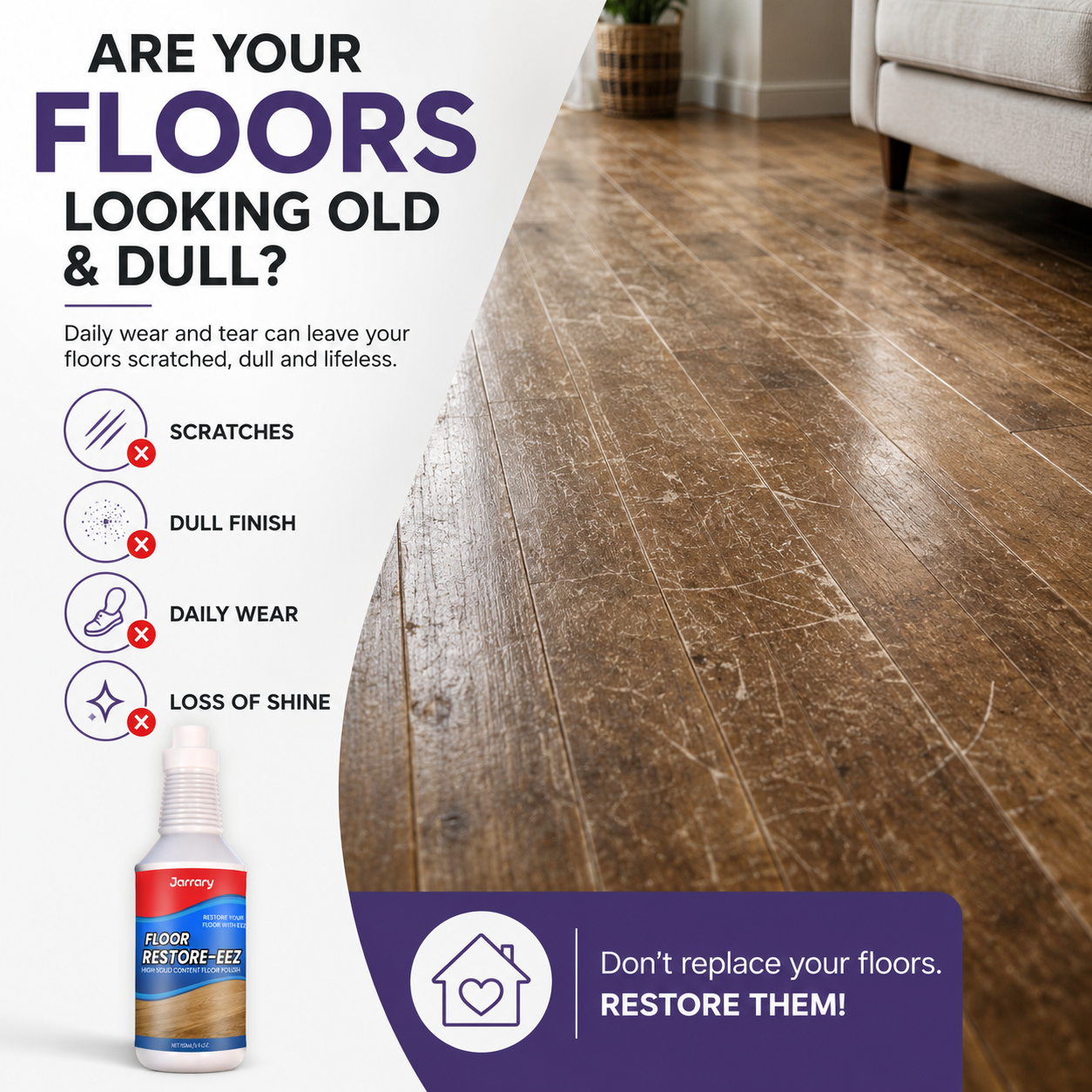 Floor Restoration Polish | Restore Shine & Protect Floors