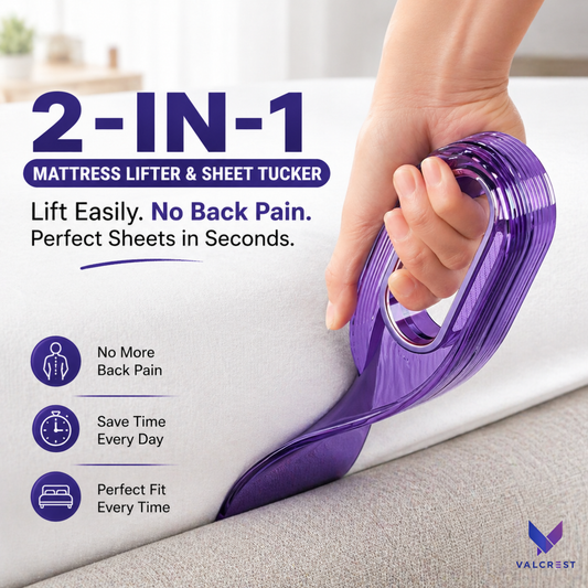 2-in-1 Mattress Lifter & Sheet Tucker