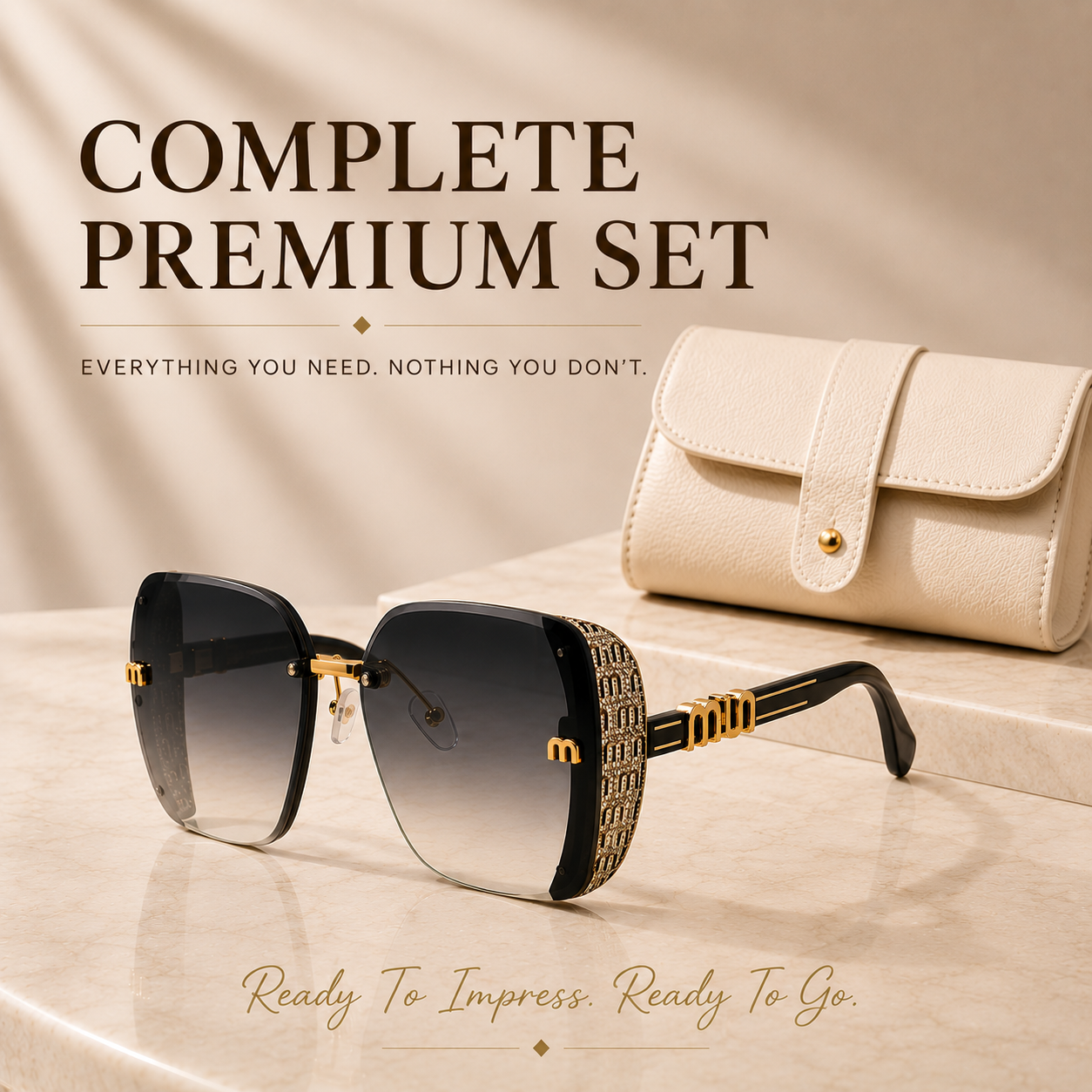 Premium Signature HD Polarized Sunglasses – Luxury UV400 Eyewear