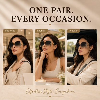Premium Signature HD Polarized Sunglasses – Luxury UV400 Eyewear