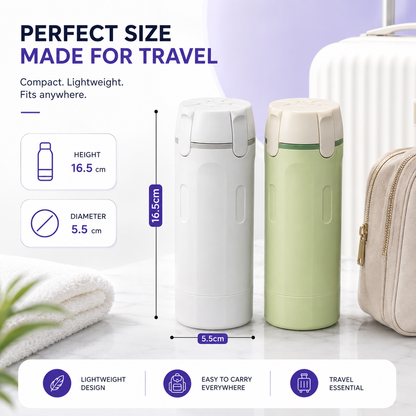 4-in-1 Leakproof Travel Dispenser for Toiletries