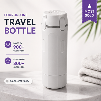 4-in-1 Leakproof Travel Dispenser for Toiletries