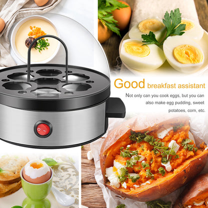 Multifunctional Mini Egg Cooker & Breakfast Egg Steamer – ABS Stainless Steel