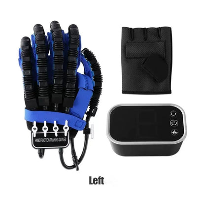 Left & Right Hand Finger Rehabilitation Exerciser Robot Glove with Mirror Training