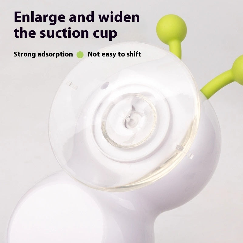 Interactive Teasing Cat Toy with Tail, Motion-Activated Rechargeable Kitten Toy
