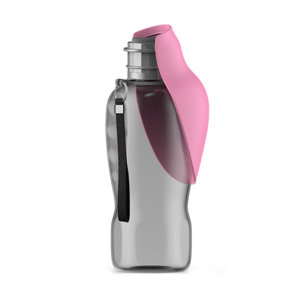 800ml Portable Dog Water Bottle – Leakproof Travel Drinking Bowl for Outdoor Walks