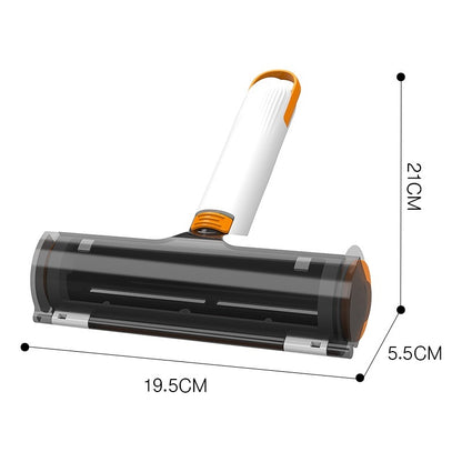 2-in-1 Pet Hair Removal Roller – Reusable Washable Lint & Fur Remover Brush